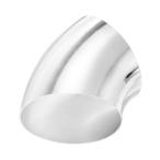 M METERXITY 2 упаковка OD 3.5"45 раз man doreru Ben do патрубок толщина 1.5 mm 304 нержавеющая сталь сталь выхлоп патрубок пирог 