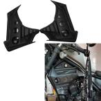 Yoothi 互換品 ホンダ エンジンカバー Rebel250/500 レブル250/500 2017-2019 2020- 黒 CMX500 CMX300