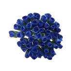  искусственный цветок роза ... высшее маленький Mini размер группа синий цвет 50шт.@3-5mm японская бумага способ бумажный ручная работа материалы миниатюра для 