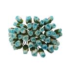  искусственный цветок роза ... высшее маленький Mini размер bai цвет | голубой & белый 50шт.@3-5mm японская бумага способ бумажный рука 