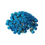  искусственный цветок роза ... высшее маленький Mini размер neon голубой 50шт.@3-5mm японская бумага способ бумажный ручная работа материалы Mini chi