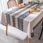 Hopeholic テーブルクロス ビニール おしゃれ テーブルカバー 撥水 PVC製 長方形 tablecloth 汚れ防止