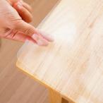 ショッピングテーブルクロス テーブルクロス 透明 PVC テーブルマット 50x100cm 厚さ1.5mm エンボス加工 長方形 PVC テーブルマット