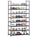 YRCBEHFU обувь подставка 8 уровень обувь место хранения обувь подставка компактный ширина 60× глубина 28× высота 140cm обувь полки ../.