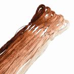 MINGGUXIUYI натуральный тутовик шелк вышивальные нитки каждый цвет 22M рука окраска градация ручная работа вышивка | аксессуары конструкция |DIYkla