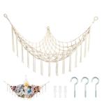 MABAHON мягкая игрушка место хранения большая вместимость мягкая игрушка гамак угол подвешивание ниже тип мягкая игрушка место хранения ne