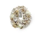 ［ 2025年 mamawreath E ］ クリスマスリース クリスマス フラワーリース ギフト リース 玄関用 プレ