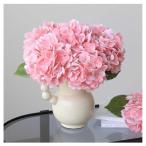 アジサイ 造花 2本入り 紫陽花 絹花 枯れない花 北欧スタイル 人工観葉植物 現代 ミニマリスト