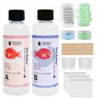 SANAAA プニュプニュシリコン液 超ソフトシリコンゴム作りキット 1:1 AB比率ミックス 手作り DIY 減