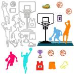 BENECREAT 1 комплект разрезной большой баскетбол уголь элемент сталь stencil sk LAP книжка машина 