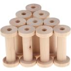 10 шт из дерева spool пустой Vintage ролик ko ilmi sin craft тросик для все 2 размер (A)