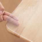 テーブルクロス 透明 エンボス加工 80x180cm 厚さ1.5mm 長方形 PVC製 デスクマット 気泡なし つや消し