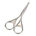 VOCOSTE носовые волосы ножницы носовые волосы порез . круг . безопасность ножницы . шерсть ресницы .... из нержавеющей стали серебряный цвет 1 шт 