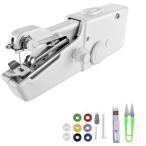 Quikaboo портативный швейная машина электрический швейная машина Mini рука швейная машина рука .. машина шитье комплект в наличии тип темно синий 