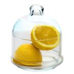 The Buybox Premium - Recipiente de cristal para aguacate, cebolla, tomate y lim?n, para guardar/salvador/contenedor/almacenamient