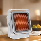 ヒーター セラミックファンヒーター 小型 人感センサー付き 省エネ 速暖 足元 手元 400W/60