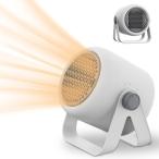 Gegizun 電気ファンヒーター 大風量 省エネ セラミックヒーター 電気ストーブ小型55°首振