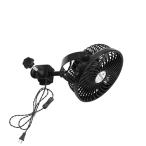 ショッピングサーキュレーター STGGTS 送風機 植物用サーキュレーター クリップ式 コード長さ180cm on・offスイッチ コンセ