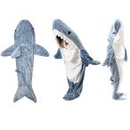 (RemeeHi) Shark покрывало same спальный мешок надеть одеяло same мягкая игрушка животное покрывало same