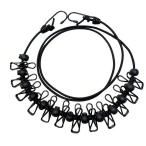 Mirhua стирка трос эластичность . способ часть магазин высушенный сезон дождей салон сушилка для белья стирка сушилка для белья 12 шт зажим имеется стирка путешествие .