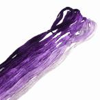 MINGGUXIUYI натуральный тутовик шелк вышивальные нитки 6 цвет 22m комплект рука окраска градация ручная работа вышивка / аксессуары /DIY для (20)