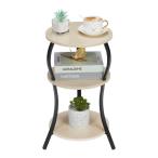 ZEXVIDA レトロ風 円卓 コーヒー テー�