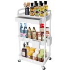 SIUSA кухонные тележки Wagon с роликами .3 уровень тонкий место хранения Wagon выдвижной ящик имеется большая вместимость место хранения ka