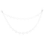 DEARMAMY много слой сплав брюки цепь pi-chi Heart оборудование орнамент имеется тент джинсы цепь легкий талия ak