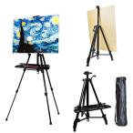 FANGCUU мольберт 55-160cm металл .. складной мобильный легкий штатив тип рука поворот высота регулировка возможность скетч элемент 