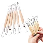 Tibemi глина лопатка глина инструмент керамика инструмент глина скульптура tool дерево система? край 18?20cm длинный руль керамика DIY рукоделие 