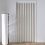 GMUMU 間仕切りカーテン のれん 断熱保温 1cmオーダー可 おしゃれ アコーディオンカーテン