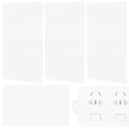 DOITOOL затемнение стикер 4 шт. комплект Eva материалы водонепроницаемый собственный . тип Led свет затемнение наклейка источник питания индикаторная лампа для .. свет на 