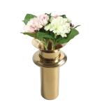 Talea... цветок установить для нержавеющая сталь цветок тубус tsuba имеется, высококлассный Gold металлизированный ваза, сбрасывание включая 1 шт,QS114C004(