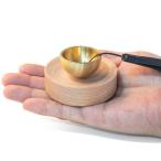  клетка . Mini домашний алтарь rin домашнее животное латунный натуральное дерево предметы для домашнего буддийского алтаря клетка .sin серебристый g мяч более . есть звук .