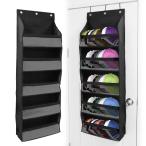 TeJoyce настенный карман орнамент место хранения 5 уровень большая вместимость шляпа .. бейсболка подставка шкаф подвешивание ниже .