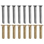 Garneck зонт ремонт заклепка 16 шт. комплект средний пустой заклепка петелька 7mm 9mm каждый 8 шт зонт ... ремонт металлические принадлежности детали 