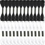  вышивальные нитки чёрный белый 24 штук вышивальные нитки комплект mi солнечный ga для нить 6шт.@ кручение рукоделие нить 8 метров Cross стежок соответствует .