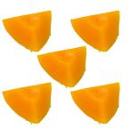 YiyiLai 5 позиций комплект образец блюда поддельный фрукты блок фрукты модель ломтик колесо порез . фрукты 