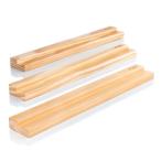 M?NKE ビニール レコード ウォール マウント - 無垢材で作られた 3 つのエレガントなディ