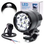 Biqing мотоцикл LED противотуманая фара рабочее освещение 60W мотоцикл 12V 24V 6 полосный LED подвижный светильник для передняя фара 