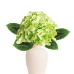 seimeinoki 紫陽花 グリーン アジサイ 造花 枯れない花 インテリア飾り 母の日プレゼント 長さ45cm