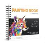  скетчбук тросик кольцо переплёт 200gsm толщина .225mm×210mm 60 листов маркер (габарит) бумага скетч иллюстрации 