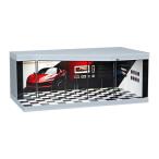 shoucangjia トミカ ガレージ ホットウィール用ディスプレイケース、ジオラマ 1/64スケールカーガレ