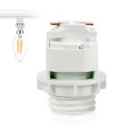 Pispoer свет направляющие гнездо рейлинг для, лампа гнездо E17 застежка соответствует, строительные работы не необходимо установка .