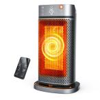 セラミックファンヒーター  セラミックファンヒーター 大風量 1200W 首振り 電気ストーブ