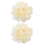 ULTECHNOVO 2 штук входит занавески цветок зажим занавески пряжка цветок дизайн занавески кисточка окно 