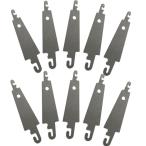 Mirhua 刺しゅう用品（10個入り）十字刺しゅう器 針糸通し ひも通し 刺繍 ツール アクセサリー ス