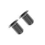 Akso Aoyupe 2 pcs черный 304 нержавеющая сталь M 10 x 1.25 болт, мотоцикл зеркало заднего вида покрытие, правый 