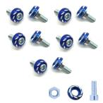 BOJIDO цвет винт 10 шт. комплект M6 6mm болт гайка мотоцикл повторный установка винт скульптура винт sk