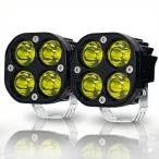  автомобильный / мотоцикл грузовик рабочее освещение led противотуманая фара установленный позже рабочее освещение прямоугольник 2 шт. комплект 12V/24V 40Wi